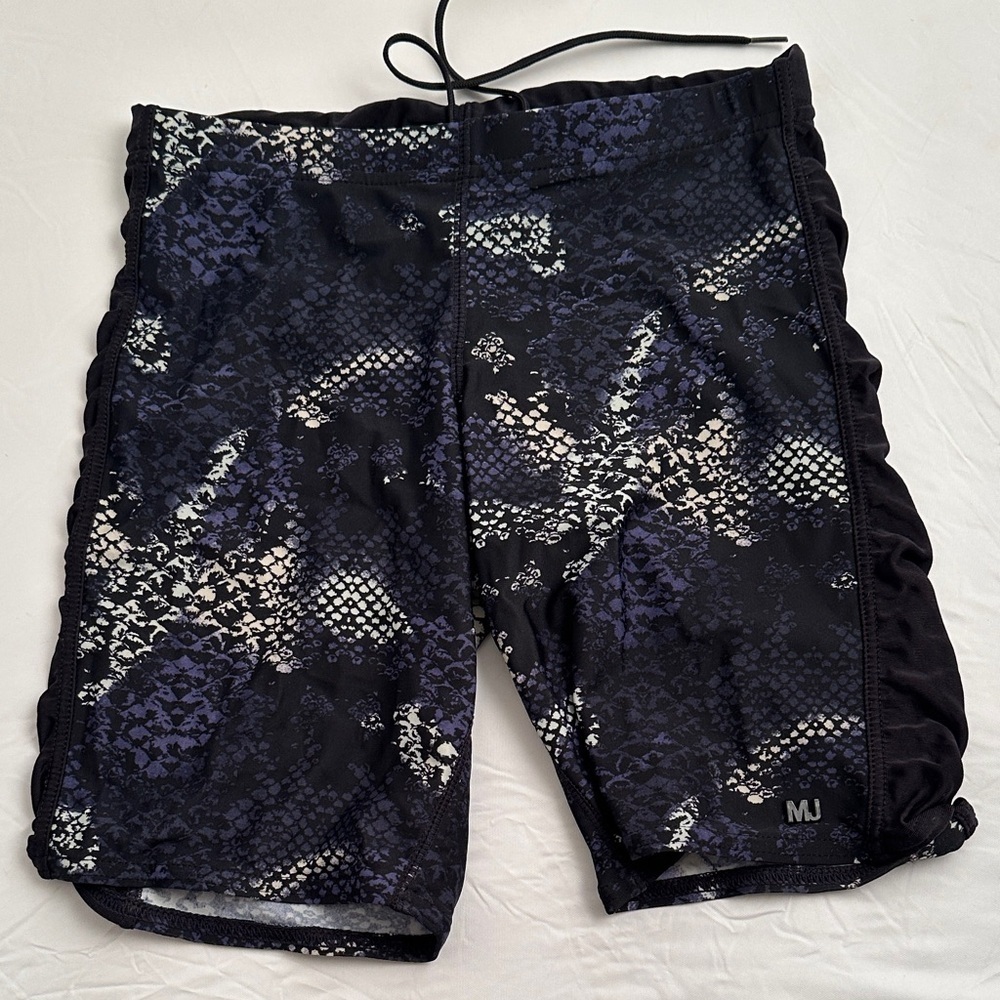 Marc by Marc Jacobs multicolor snake print bodycon swim trunks